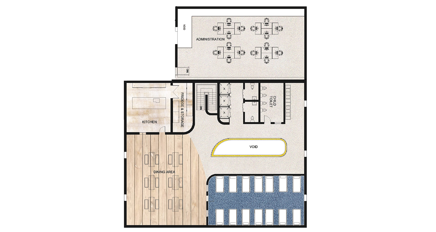 Floor plan – Level 3	 1:100
